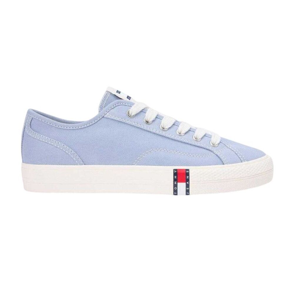 Tommy Jeans Womens/Ladies Archive Canvas Sneakers / Light Blue